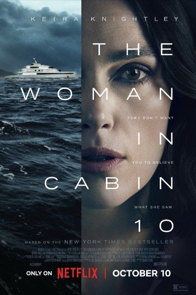 The Woman in Cabin 10 poster